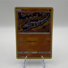Pokémon TCG Onix Basic Sm-Lost Thunder 109/214 Land Crush 120 HP 2023 English