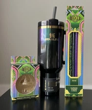 Stanley Wicked For Good 40 Oz Elphaba For Good Tumbler + Witch Hat Straw Topper