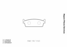 Plaquette de frein Infiniti M30