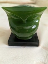 Vintage MCM Owl Lucite Sculpture Paperweight ...