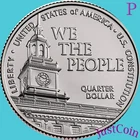 2026-P JAMES MADISON U.S. CONSTITUTION UNC QUARTER in 2x2 HOLDER PRESALE Aug 26