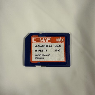 C-MAP MAX EN-M274 Dänemark Schweden Norwegen Ostsee C-CARD M299 SD Karte Finn...