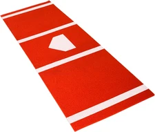 Softball Batting Mat,Heavy Baseball Hitting Mat，Antislip Rubber Bottom，Can Be Us
