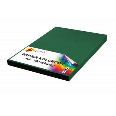 Farbpapier A4 120g dunkelgrün 100 Blatt