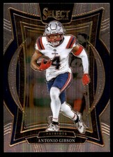 Antonio Gibson 2024 Panini Select #7 Patriots NFL READ FREE SHIP AutographDen