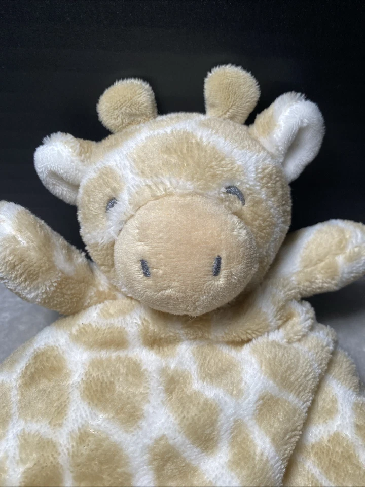 Cobertor de segurança de pelúcia Carter's Lovey girafa suporte de chupeta brinquedo gênero neutro - Imagem 2 de 4