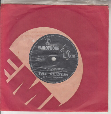 THE BEATLES  Hello, goodbye & I am the Walrus AUSTRALIA PRESSING 45 record NEW