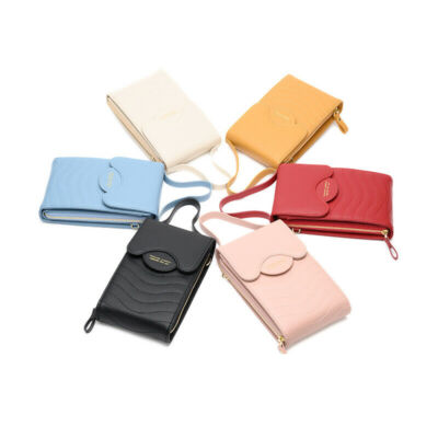 Crossbody Bag Light Pink Women's Phone Shoulder Bag Wallet Purse