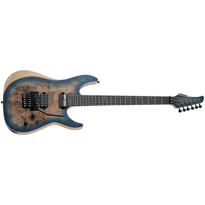 Schecter Guitars 1507 Reaper-6 FR S Electric Guitar, Floyd Rose, Satin Sky Burst