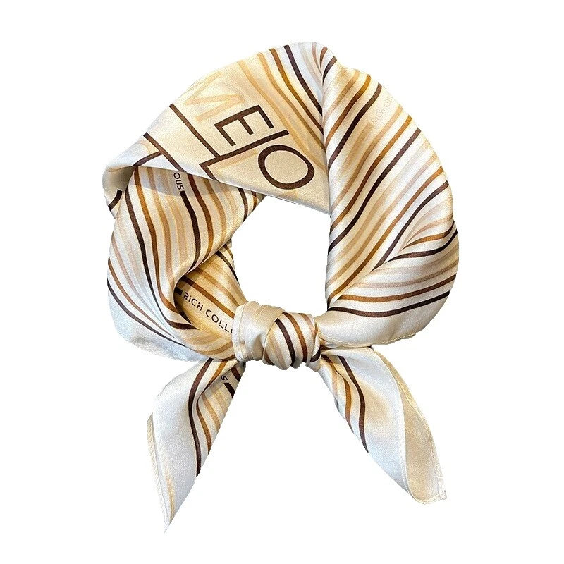 Silk Summer Striped Scarves & Wraps for Women