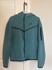 Nike tech fleece hoodie, Medium, Mineral teal, slightly used