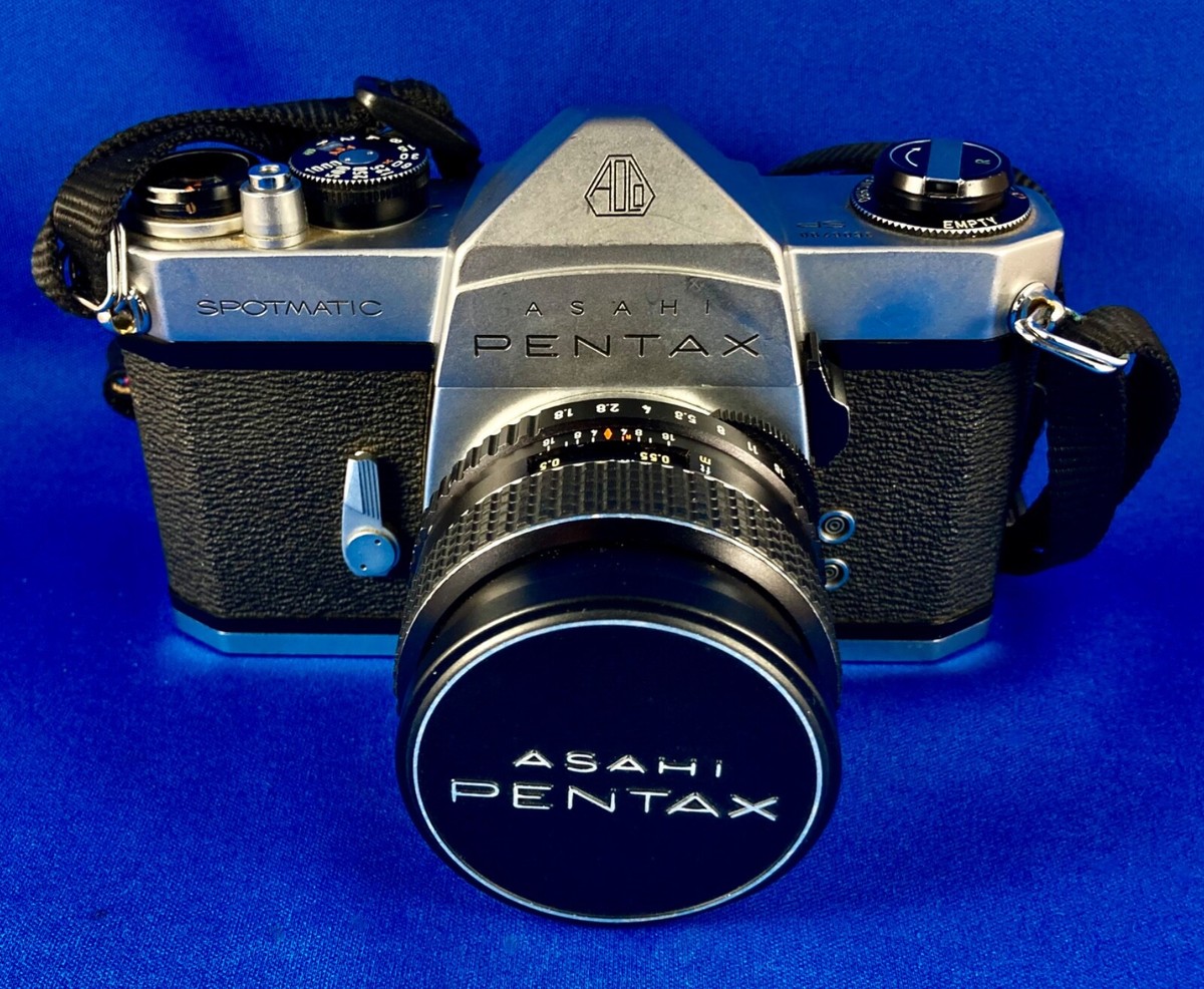 Pentax Spotmatic SP 55mm f/1.8 Super Takumar Lens Strap Works Well