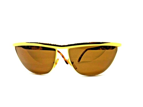GIANNI VERSACE S 81 occhiali da sole uomo vintage made in italy oro  collezione | eBay