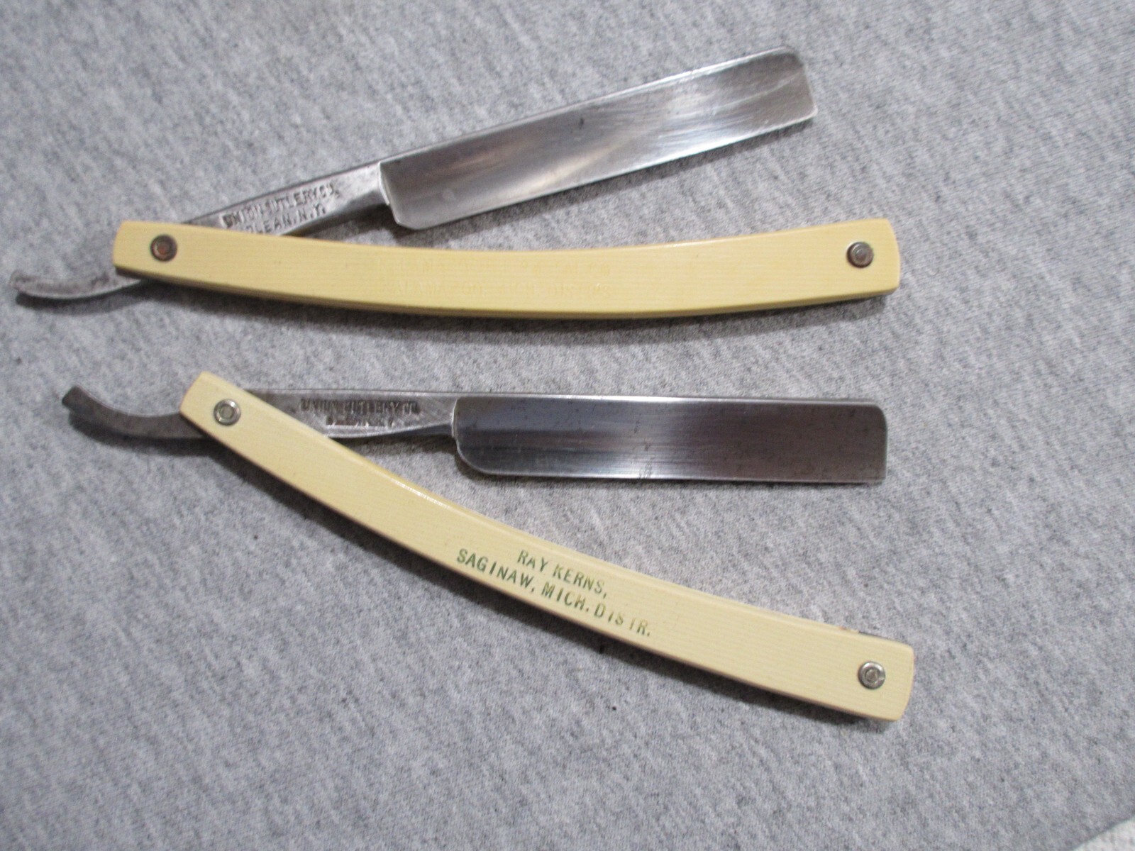 vintage Spike Union Cutlery Co straight razor 9/16 lot A eBay