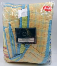 C & F Enterprises Luxury Quilt Set 21x27" Cotton Filled Prewashed Handcrafted  