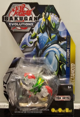 Spin Master - Bakugan Evolutions - Platinum Series - SECTANOID - True Metal
