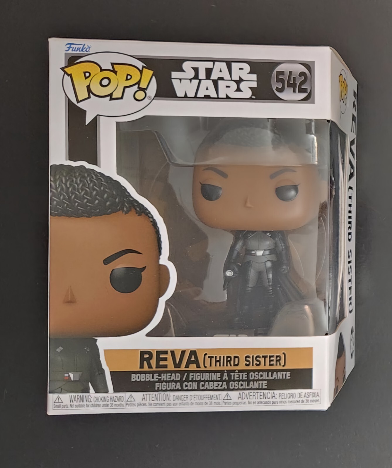 Sale Funko Pop! Vinyl: Star Wars - Reva (Third Sister) #542 Obi-Wan Figure Toy