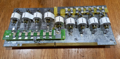 Ex-MOD Marconi Co. Lastkondensator Baugruppe mit 9 x Crydom Reed Relais FRD32061
