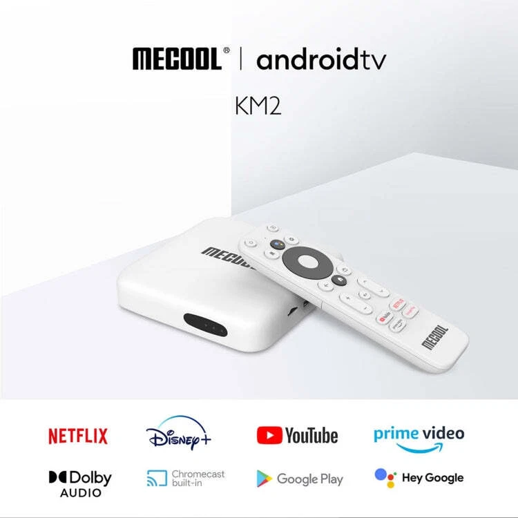 MECOOL KM2 4K Smart TV BOX Android 10.0 Mediaplayer mit Fernbedienung, Amlogi - Bild 4 von 4