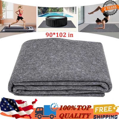 Hot Tub Mat Bathroom Mat Outdoor Inflatable Pool Floor Pad Waterproof 99*102Inch