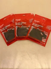Milwaukee Face Mask Lightweight Breathable ~ Black 3pk ~ 48-73-4237