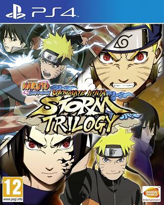 Naruto Ultimate Ninja Storm Trilogie PS4 PlayStation 4 Spiel brandneu versiegelt