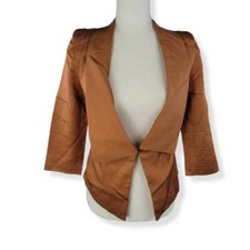 Vero Moda Brown Blazer Size 160/80A XS