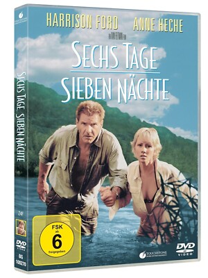 Sechs Tage, sieben Nächte (1998)[DVD/NEU/OVP] Harrison Ford, Anne Heche, David S