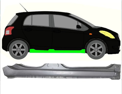 2 X BANDES BAS DE CAISSE - TOYOTA YARIS - Ref : BD591-11 main image 1