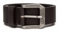 Replay Belt W100 GüRtel Black Brown Dunkelbraun Neu
