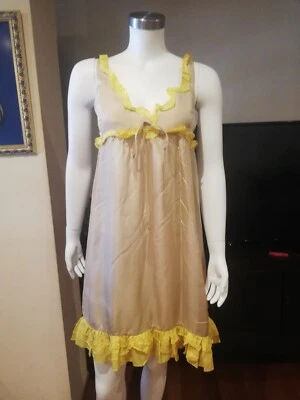 VESTIDO SEDA DE LA MARCA EINSTEIN NUEVO CON ETIQUETAS TALLA S - Imagen 1 de 4