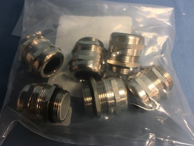 6 NEW Harting 19000005092 13-25mm Cable Clamp M25 Threads Han Series