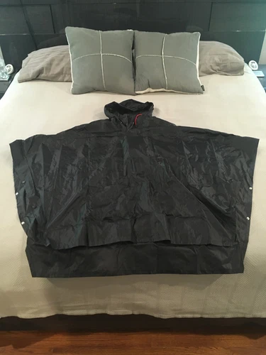 PORSCHE DESIGN PCNA PORSCHE RACING RAIN CAPE PONCHO W/SEWN IN STORAGE POUCH. NEW - product listing photo