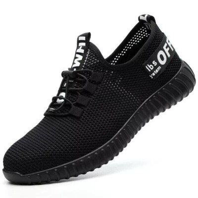 Lightweight Safety Shoes Mens/Womens Steel Toe Cap Work Boots Trainers ...