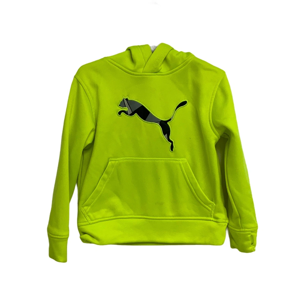 neon puma hoodie