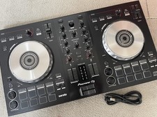 Pioneer DJ DDJ-SB3 2-Channel Serato DJ Controller Black USB Powered Tested Works