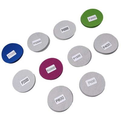 3 Inch Sandpaper Wet Dry Loop Round Sanding Discs Abrasive Pads 50pcs Reliable