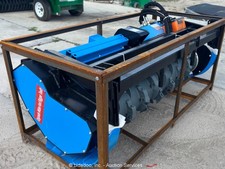 Raytree RMDM72SS 72" Drum Mulcher Hydraulic Skid Steer Attachment bidadoo -New