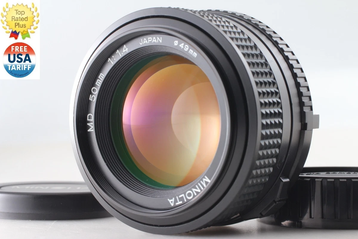 Minolta MD f/1.4 Lenses 50mm Focal for sale | eBay