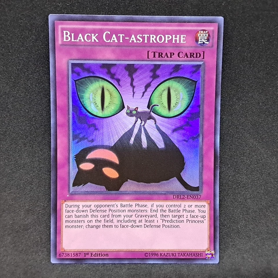 3x Black Cat-Astrophe DRL2-EN037 1st Edition Super Rare NM Yu-Gi-Oh! Card - Image 3 of 4