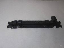 Iron Flat Sliding Lock Cabinet Door Cupboard Bolt Slide Latch Barn Black Secure