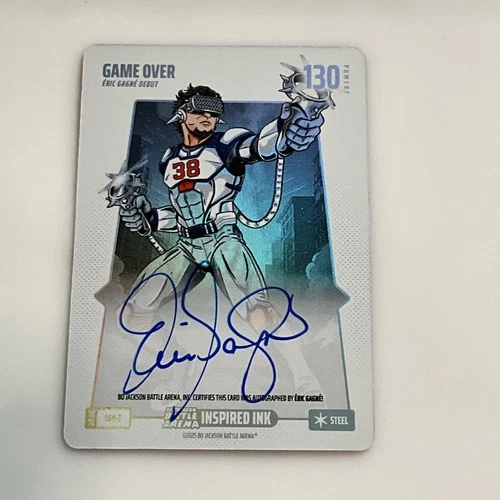 2026 Bo Jackson Battle Arena Game Over Inspired Ink Eric Gagne Debut