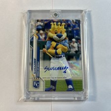 2020 Topps Opening Day - Mascot Autographs Kansas City Royals #MA-S (AU)