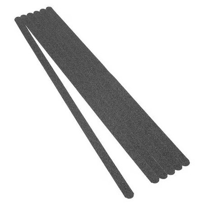 3M 610-3/4X2 Anti-Slip Tread Plastic 60 Grit Size, Black, 3/4'' W X 2 Ft. L, 28