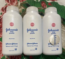3 Johnsons J J Original Baby Powder Talc 4oz Sealed Read Please See All Photos
