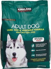 Kirkland Signature Adult Formula Lamb, Rice and Vegetable Dog Food, 40 Pounds 2.27 per gallon
