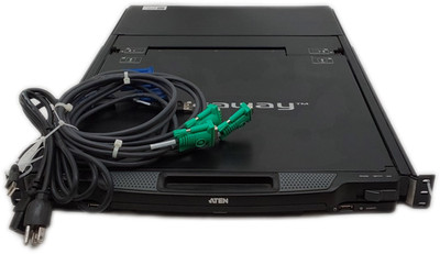 ATEN CL5808 8-Port 19'' Dual Rail LCD Combo KVM Switch