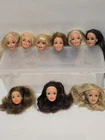VTG Mattel 80’s - 90's Barbie Doll Head Lot of 9  *Read* for full list!