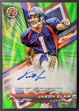 2023 Topps Composite Jason Elam #RA-JEL Lime Green Power Surge /25 Auto