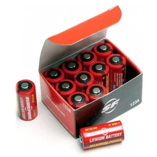 SureFire SF38400 123A Lithium Batteries, 12 Batteries in Total